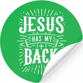 Discover Jesus Has My Back 31 Stickers