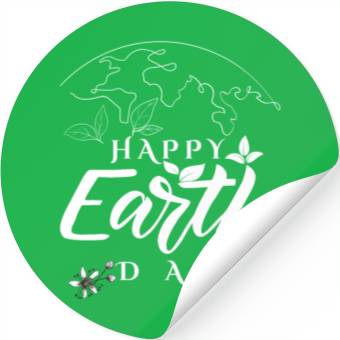 Discover Earth Day Every Day Stickers