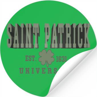 Discover Saint Patrick University Stickers