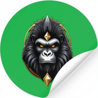 Discover Hacker Gorilla Stickers