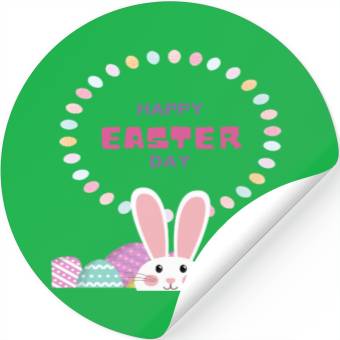 Discover Happy Easter Stickers