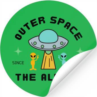 Discover Outer Space Stickers