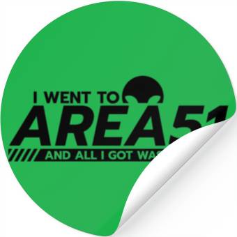 Discover Area 51 Stickers
