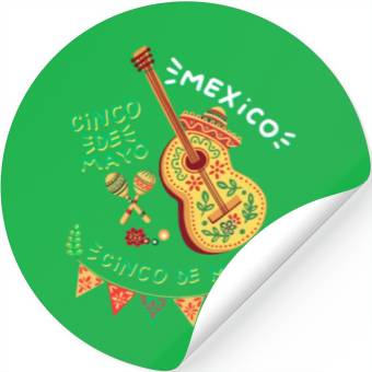 Discover cinco de mayo Stickers