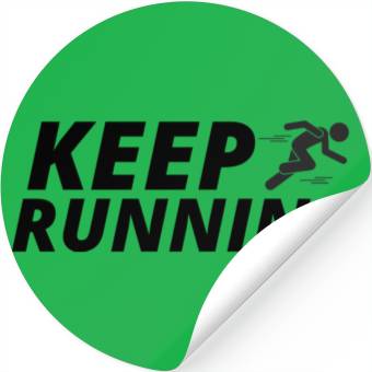 Discover keep running Stickers