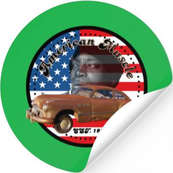 Discover American Muscle Stickers