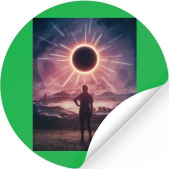 Discover Solar Eclipse 2024 Naturally Phenomenal Stickers