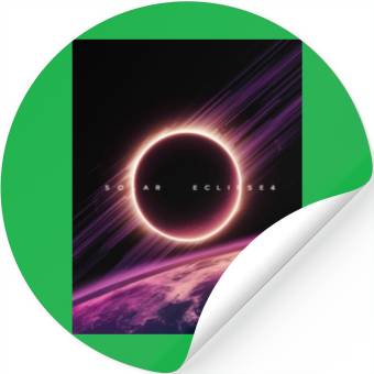 Discover Solar Eclipse 2024 Naturally Phenomenal Stickers