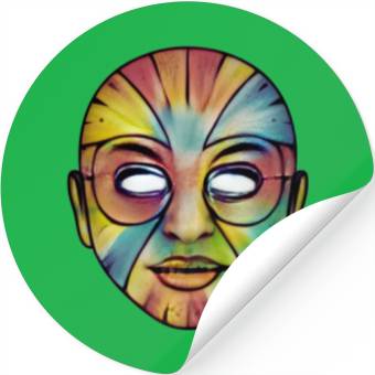 Discover Tie Dye Stickers
