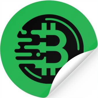 Discover BITCOIN - BANKLESS Stickers