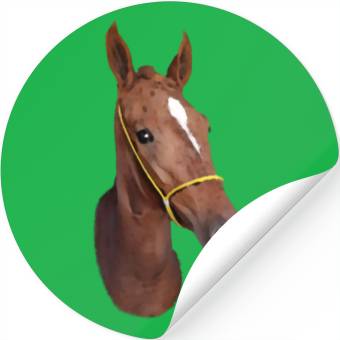 Discover Stylized Horse Head Stickers
