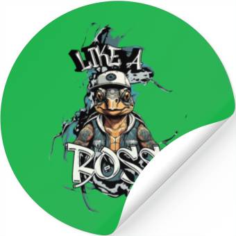 Discover Like A Boss Stickers