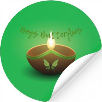 Discover Beys Butterflies design #3 Stickers