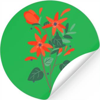 Discover Flowers spring Stickers