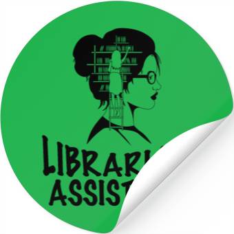 Discover Librarian Assistant Job Title Cool Profession Stickers