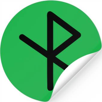 Discover Runic symbol Viking safe travel Stickers