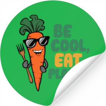 Discover Cool Carrot In Sunglasses Stickers