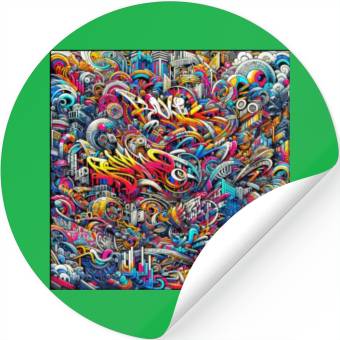 Discover Graffiti Pulse Stickers