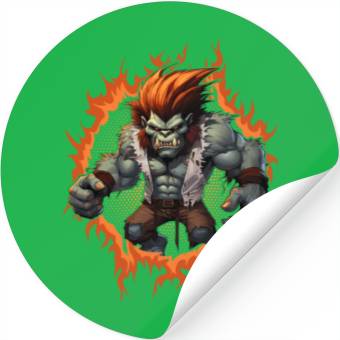 Discover Zombie King Gorilla Stickers