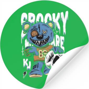 Discover Zombie Cartoon Stickers