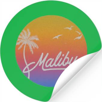 Discover Malibu Stickers