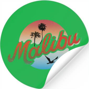 Discover Malibu gradient Stickers