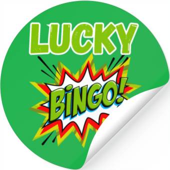 Discover Lucky bingo Stickers