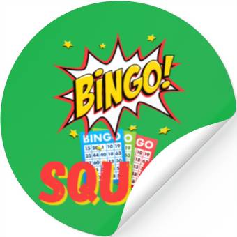Discover Lucky bingo Stickers