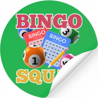 Discover Lucky bingo Stickers