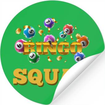 Discover Lucky bingo Stickers