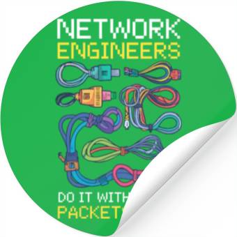 Discover Network Engineering Do It with Fewer Packets Lost Stickers