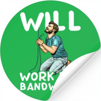 Discover Network Engineering Will Work for Bandwidth Stickers