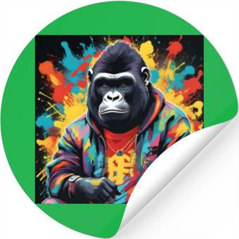 Discover Banana Republic Monkey Stickers
