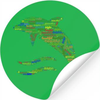 Discover Dolphin Stickers