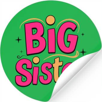 Discover Big Sister Stickers