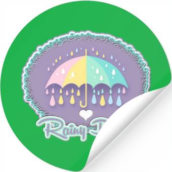 Discover Novelty Rainy Days Stickers