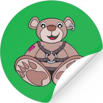 Discover Teddy bear to play Stickers