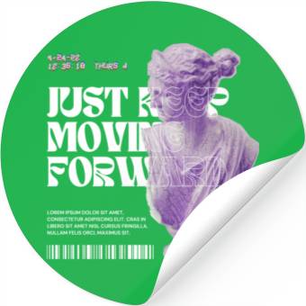 Discover Black and White Typography Stickers