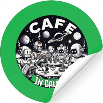 Discover Galaxy Cafe Stickers