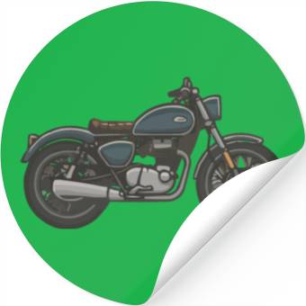 Discover A classic motorcycle Stickers