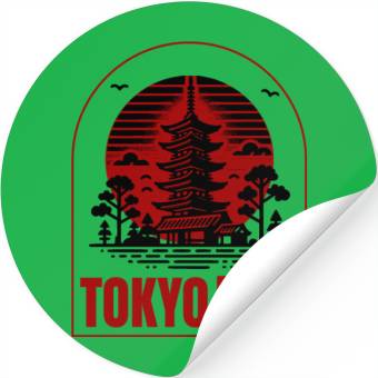 Discover TOKYO Stickers