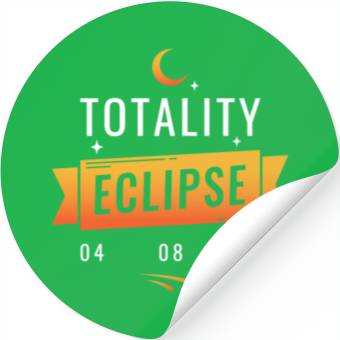 Discover Eclipse Viewing Team solar eclipse 2024 Stickers