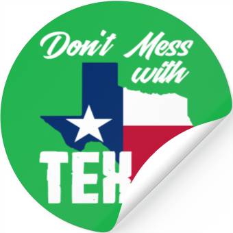 Discover Texas Saying Texan Stickers