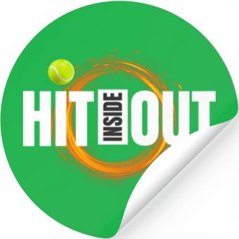 Discover Tennis Hit Inside-Out Stickers