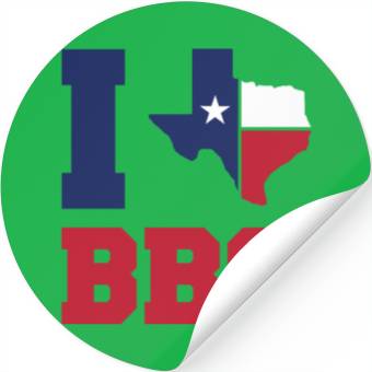 Discover Texas BBQ Stickers