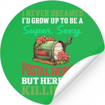 Discover Postal Worker Stickers