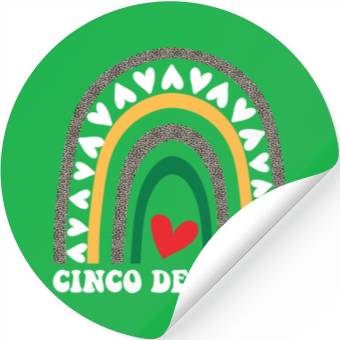 Discover Leopard, Cinco de mayo Stickers