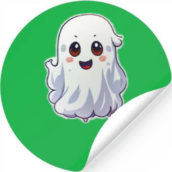 Discover Cute Ghost Chibi Stickers