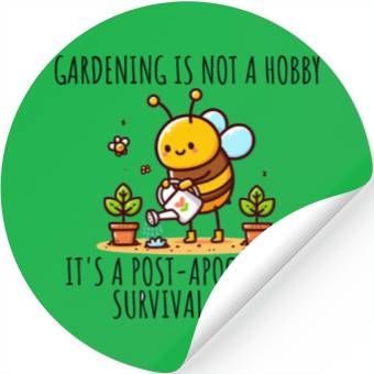 Discover Horticulture Bee Stickers
