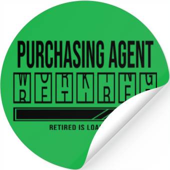 Discover Retirement - Retired Purchasing-Agent Stickers